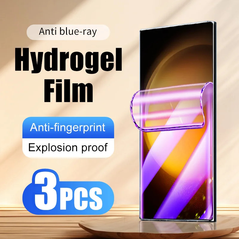IQOO Neo10 Neo10R 3 ชิ้น 800D Blue Light Soft Hydrogel ฟิล์มสําหรับ iQOO Neo9 Neo9S Neo8 Pro Plus Ne