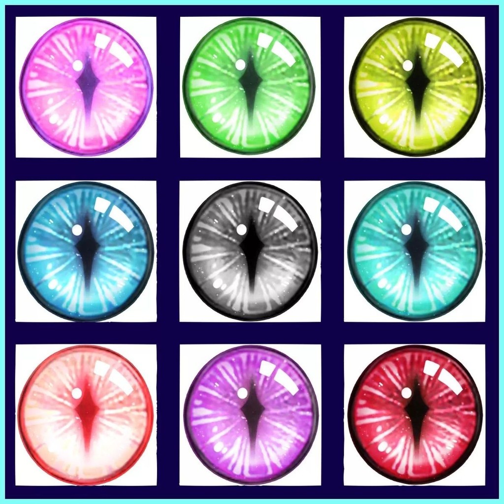 Muqing Animal Pack Eye Pieces kig Series สัตว์แนวตั้งป้องกันฝุ่นสไตล์ญี่ปุ่น Eye 065