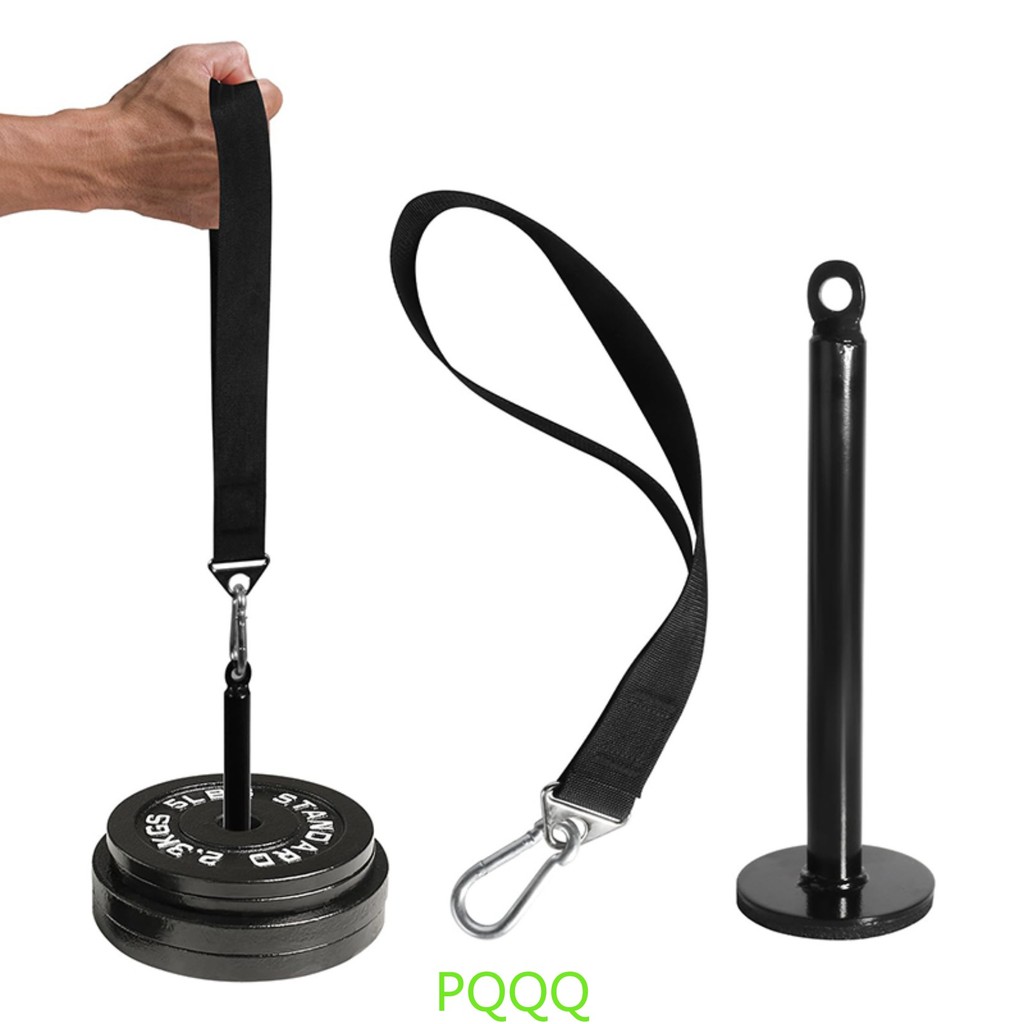 <PQ6.6>1 Pc Fitness Arm Wrestling Training Strap Belt Handle Forearm Exerciser Strengthener Power Tr