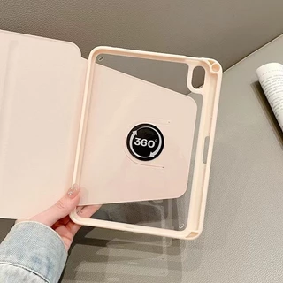 เคสป้องกัน iPad หมุนได้ 360 องศา for Gen11 A16 Gen10 Air4 Air5 ​​10.9 Air6 2024 Air7 Gen7/8/9 10.2 MINI6/7 ป้องกันการตก