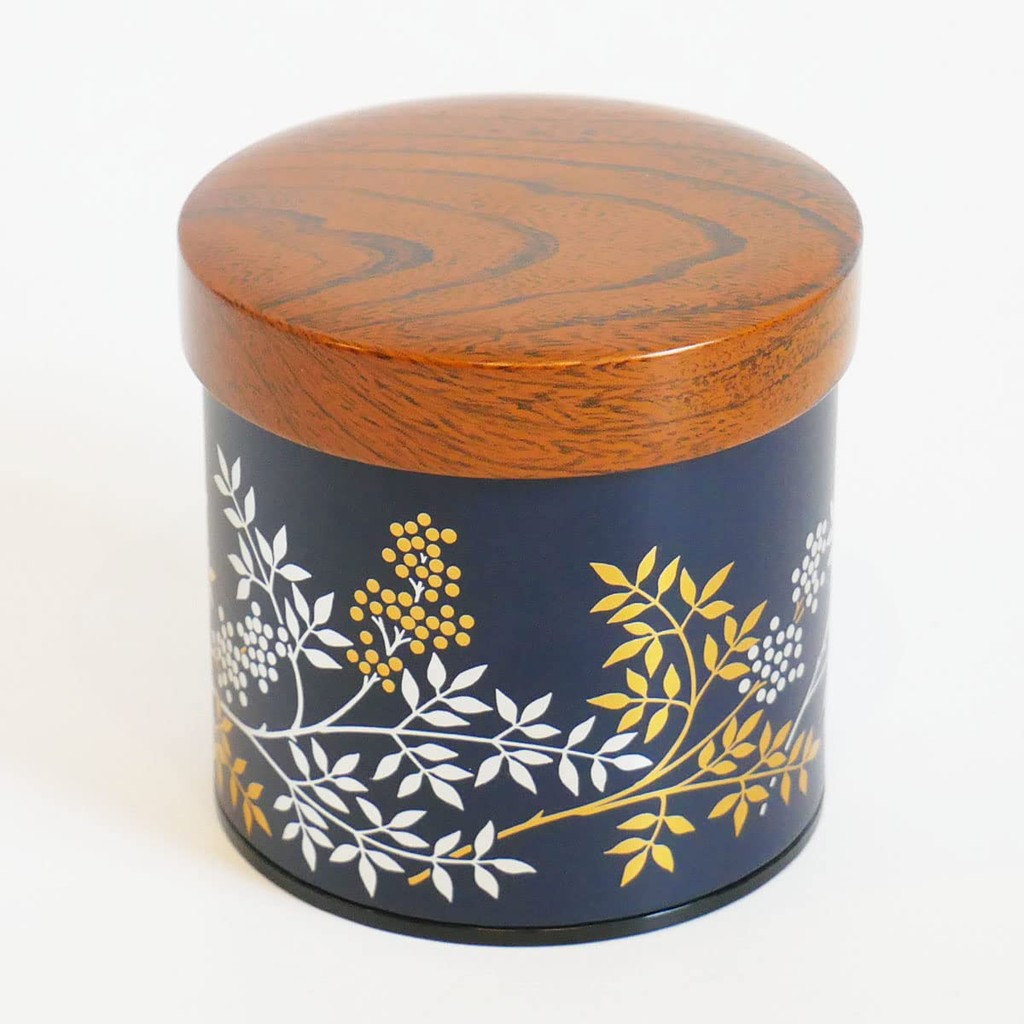 Stylish Japanese Tea Canister - 150g Capacity Stainless Steel Canister for Green Tea and Black Tea (