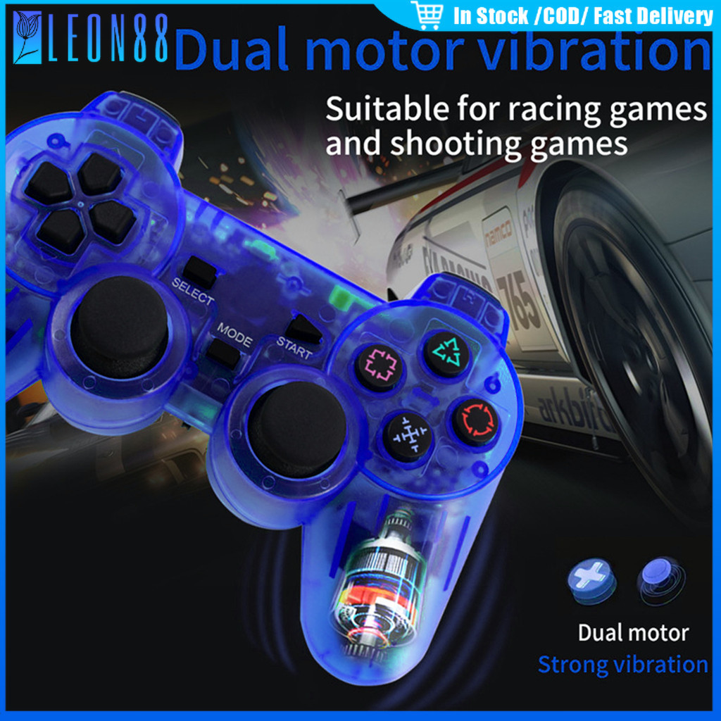 ของมาใหม่！จอย PS2 แท้ หลายสีให้เลือก จอยเกมส์ ps2 มีสาย