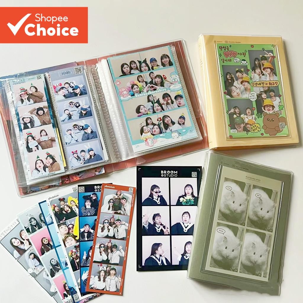 อัลบั้มรูป 4-ตัด 6 นิ้ว | สมุดเก็บโฟโต้การ์ดไอดอล 20 หน้า ของขวัญเพื่อนน่ารัก & หน่วยความจํางานรื่นเริง ที่ระลึก