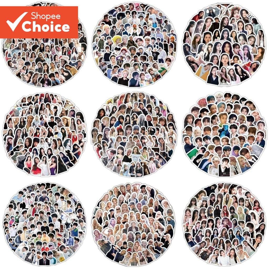 KPOP Group Band สติกเกอร์น่ารัก 103 ชิ้น กันน้ํา สําหรับโทรศัพท์ แล็ปท็อป โรงเรียน