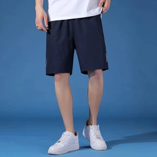 3PCS Men's Shorts with Zipper Beach Shorts Comfortable Drifit Shorts for Men