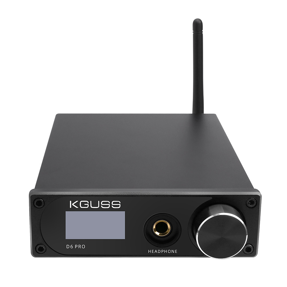 KGUSS D6 pro ES9038 ถอดรหัสเครื่องขยายเสียงหูฟัง