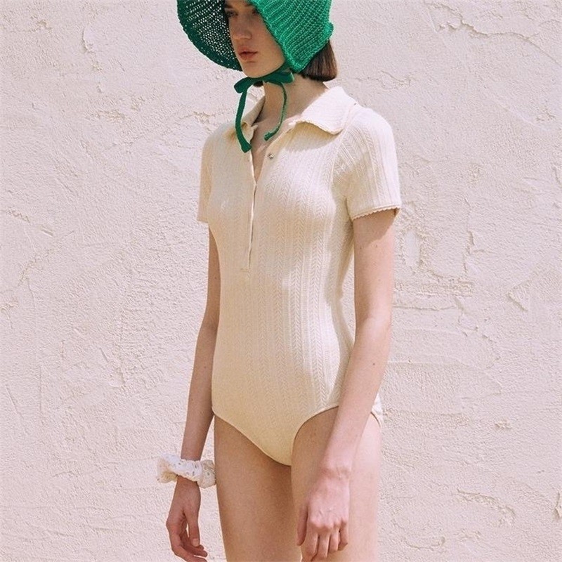 Gwenny M-XL ชุดว่ายน้ำสีทึบเซ็กซี่ทันสมัยสำหรับวันหยุดริมทะเลและการเดินทาง ราคา ถูกที่สุด ดีลบีเคเค แกลเลอรีภาพที่ 2