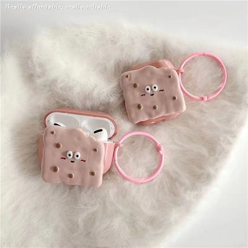 การ์ตูนน่ารัก Lenovo LP40 Pro Big Biscuit LP5 ชุดหูฟังบลูทูธไร้สาย LP1s Soft Shell LP80 เคสป้องกัน 1