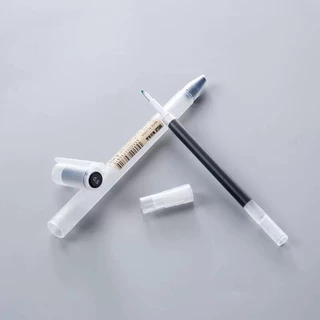 MUJI ปากกาปกใหม่ 0.5 มม./0.38 มม. ปากกาหมึกเจล สีดํา น้ําเงิน หมึกแดง น้ําเงิน