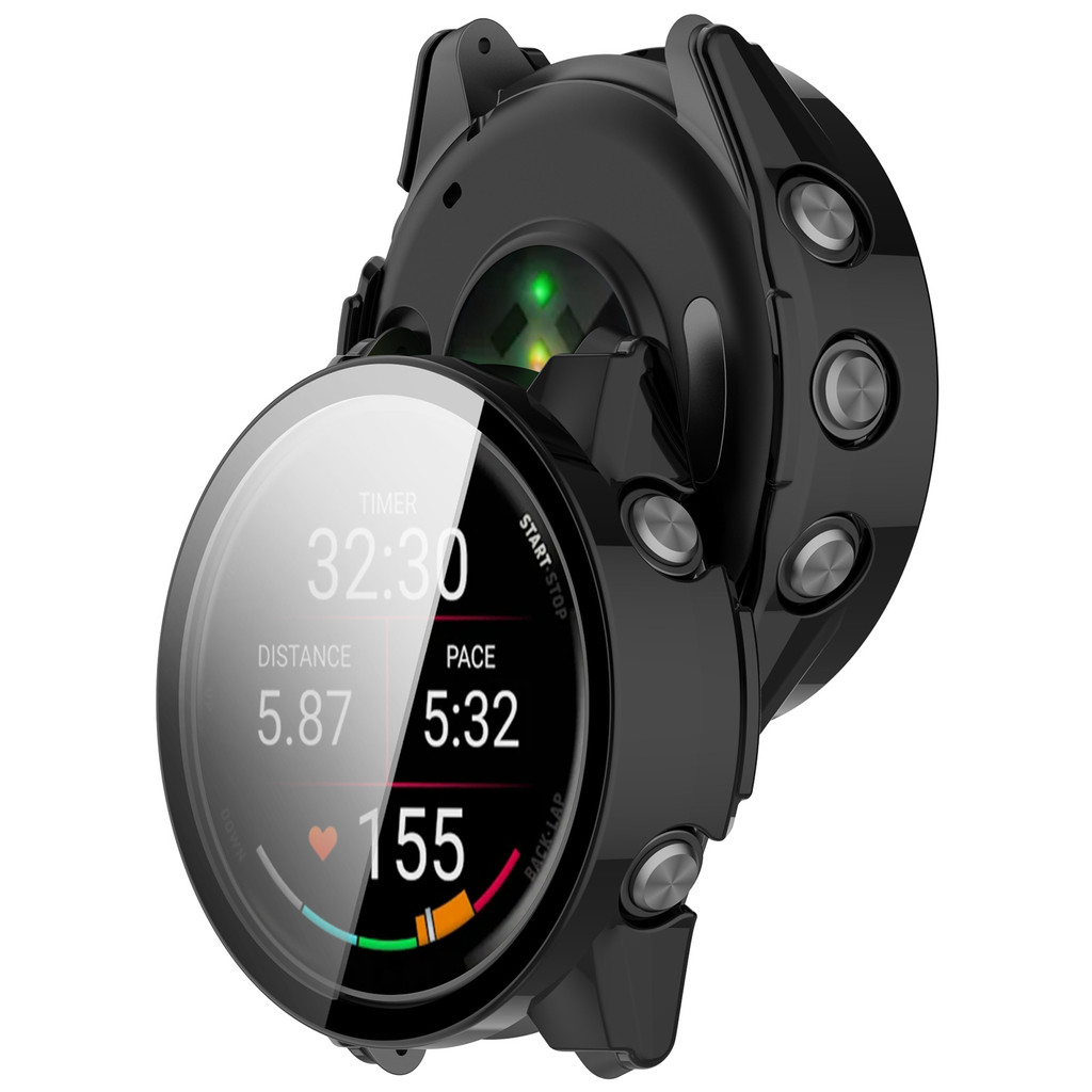 เคส Garmin Forerunner 970 570 เกราะป้องกัน เคส Garmin Forerunner 570 เคสป้องกัน 360° ฟิล์มกันรอยหน้าจอรอบด้าน ฟิล์มกันรอย Garmin Forerunner 970 570 ราคา ถูกที่สุด ดีลบีเคเค แกลเลอรีภาพที่ 8