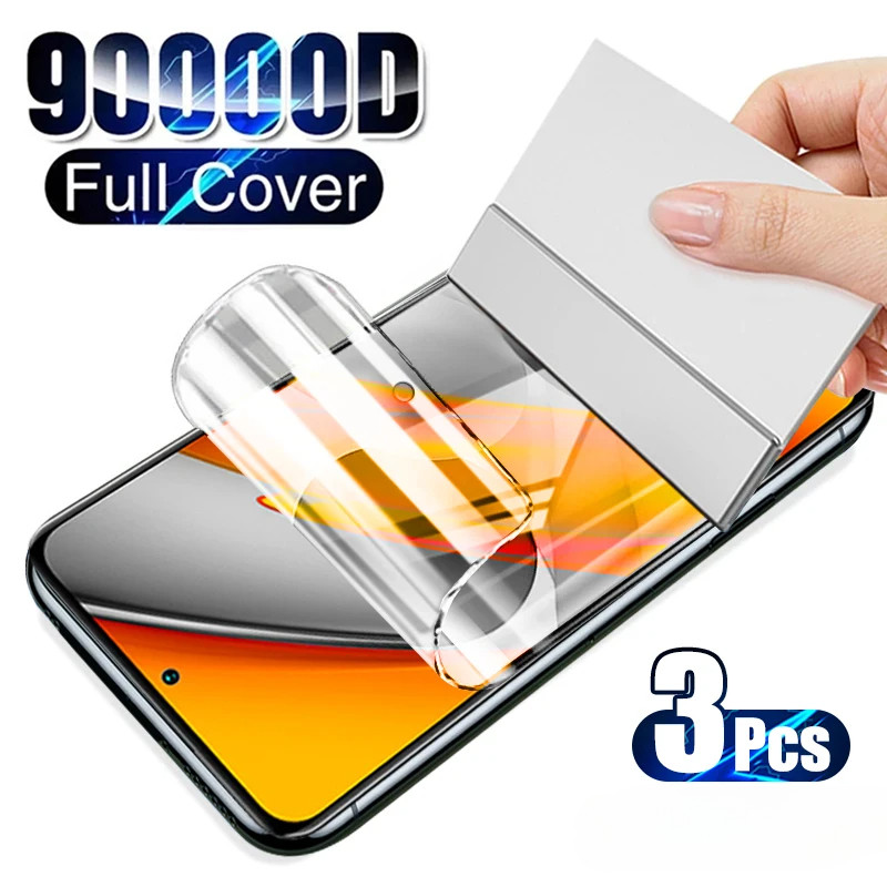 Xiaomi15 15Ultra 14Ultra 15SPro 14TPro 3 ชิ้น 9000D Full Cover HD Clear Soft Hydrogel ฟิล์มสําหรับ Xiaomi 15 15S 14T 14 Pro Ultra Civi Anti Spy ความเป็นส่วนตัวป้องกันหน้าจอโทรศัพท์