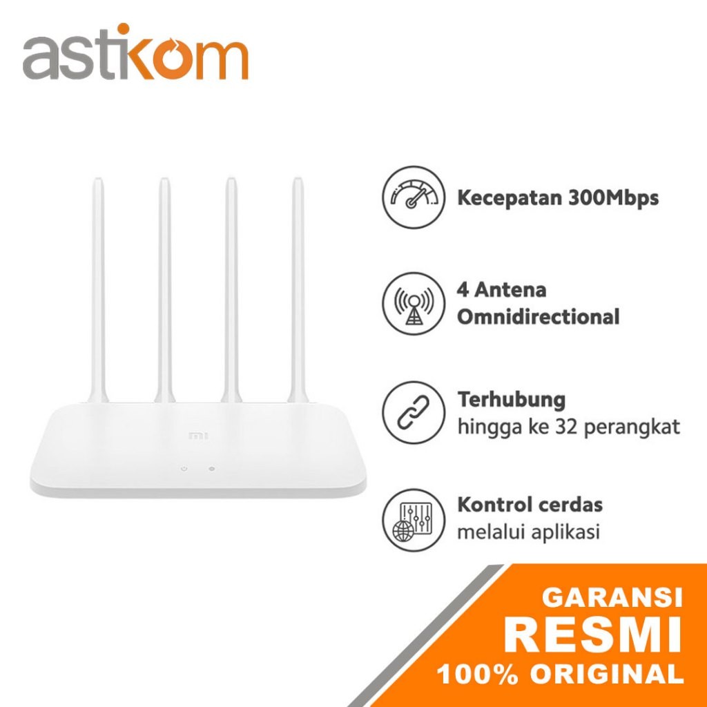 เราเตอร์ Mi 4C 300Mbps ความเร็วสูง