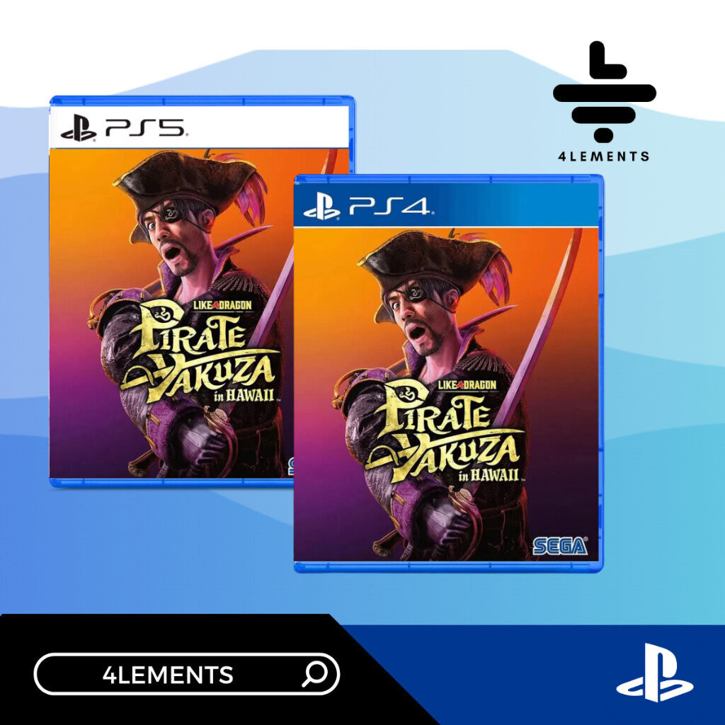 (พร้อมส่ง) PS4 PS5 LIKE A DRAGON PIRATE YAKUZA IN HAWAII (GAME) (ENG)