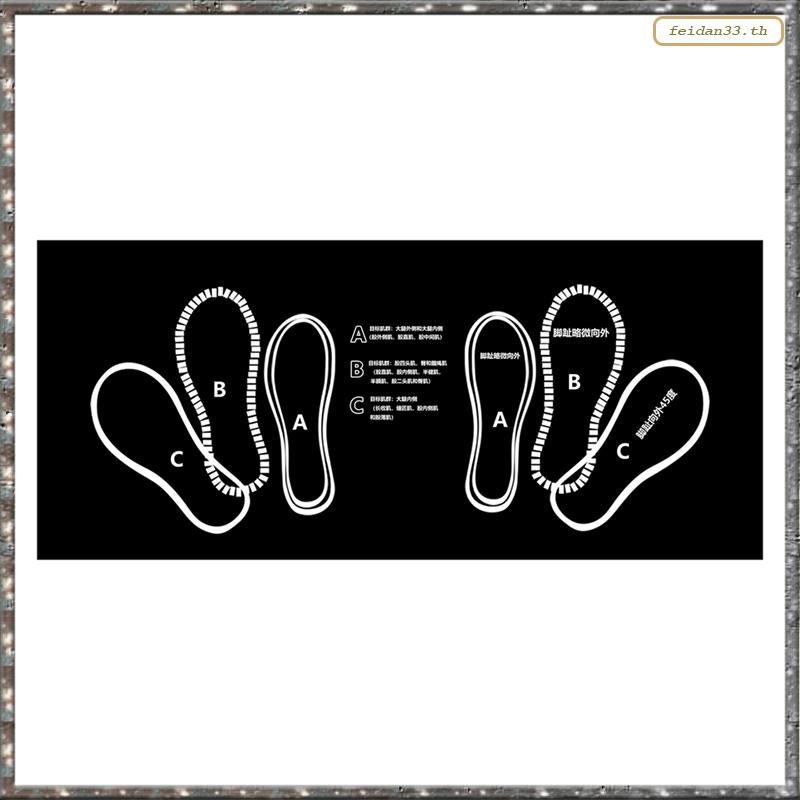 [LWHY] Squat Mat,Squat Step Positions Knee Mat เสื่อ Msquatbell พร้อมตําแหน่งเท้า,กาต้มน้ํายกน้ําหนั