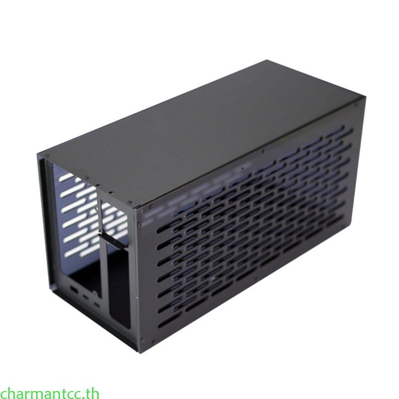Charmantcc TH3P4G3 GPU Dock Case- กรอบโลหะ + แผ่นโลหะอะคริลิครองรับ Thunderbolt