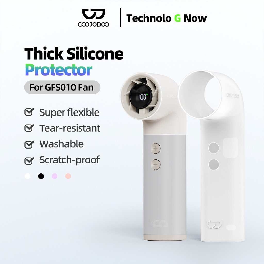 GOOJODOQ Mini Fan Protective Cover GFS010 Silicone Protective Cover Washable