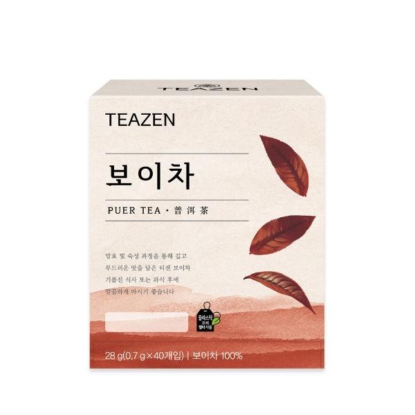 [TEAZEN] ชาผู่เอ๋อ 40 ถุงชา