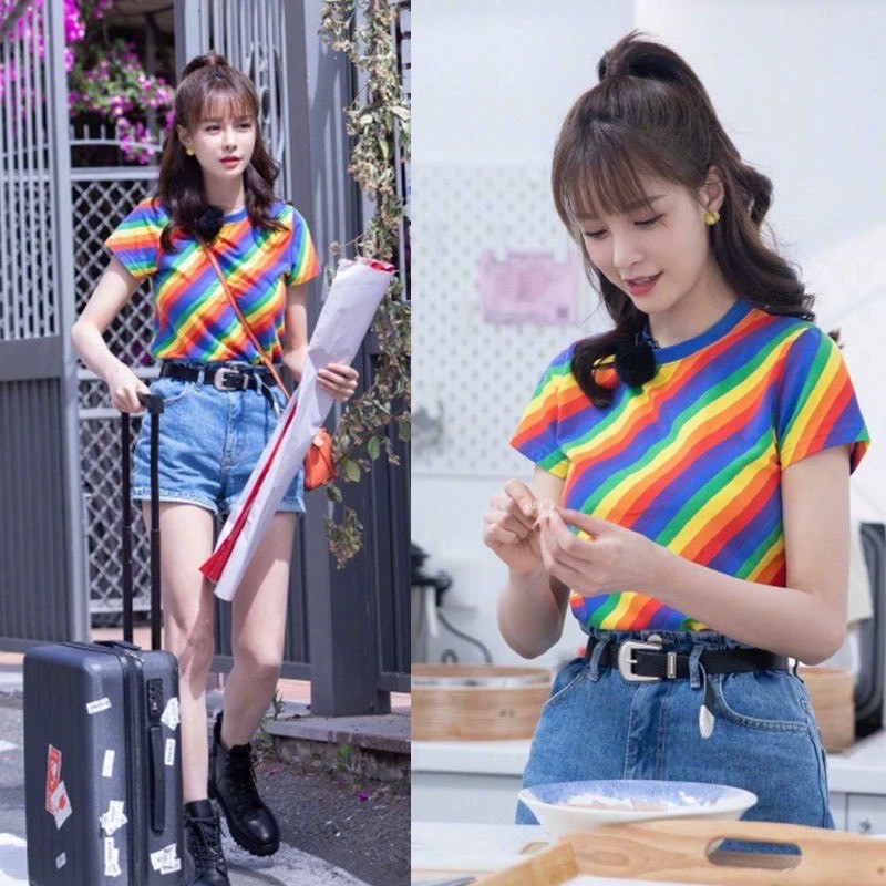 MKL พร้อมส่ง🚚 เสื้อยืดคอกลมแขนสั้น หลากสี แบบใหม่สไตล์เกาหลีผ้านิ่มทรงสวยใส่สบาย #9023