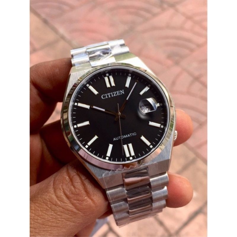 นาฬิกาข้อมือ  Citizen Automatic Stainless Steel Men's Watch NJ0150-81E