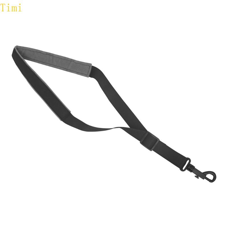 Timi แซ็กโซโฟนสายคล้องคอ Breathable สายรัดเบาะอัพเกรดสําหรับ Alto Tenors แซ็กโซโฟน