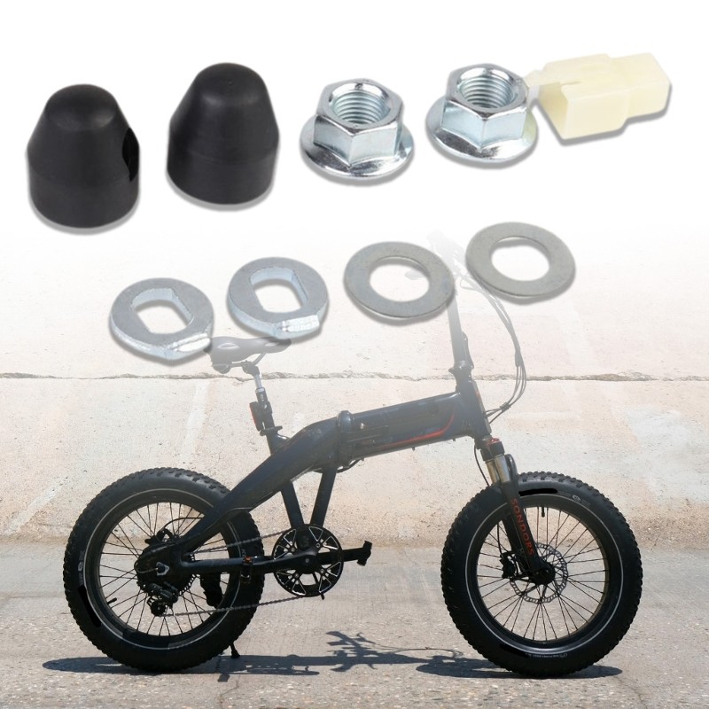 TO Nut Cover จักรยานไฟฟ้า Hub Lock Bicycles Hub Motor Nut Safety Washers