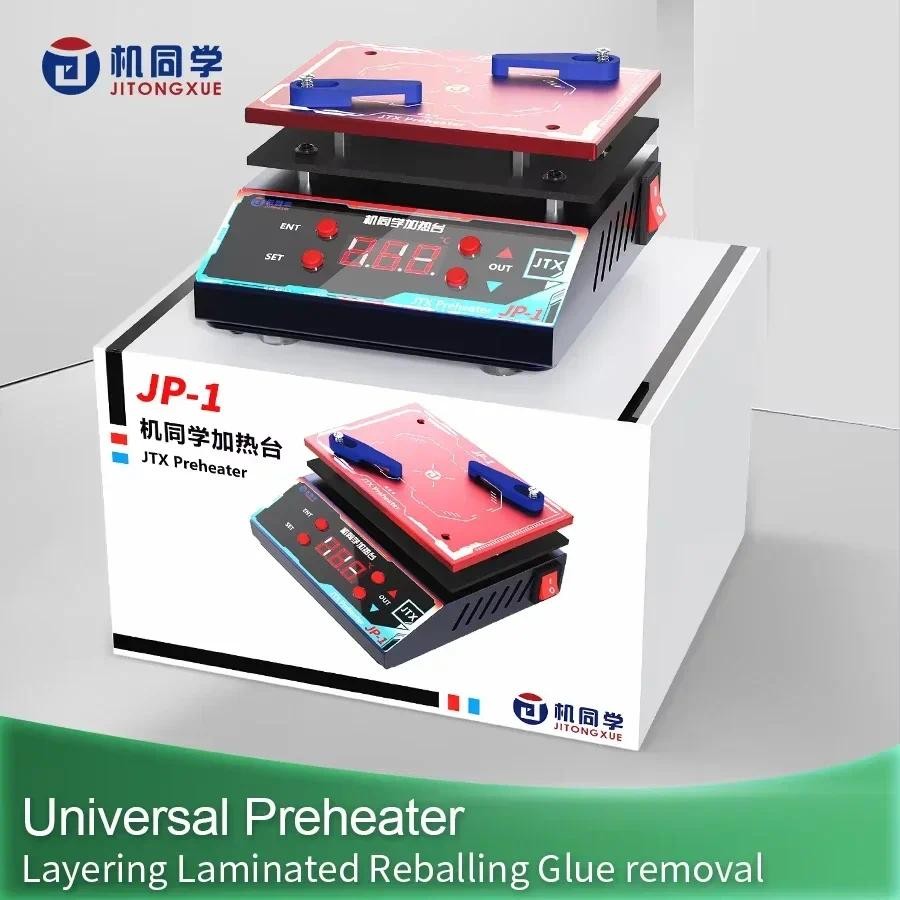 JTX JP-1 Universal Thermostatic Preheating Layering แพลตฟอร์มสําหรับ iPhone X-16 Pro Max Android PCB