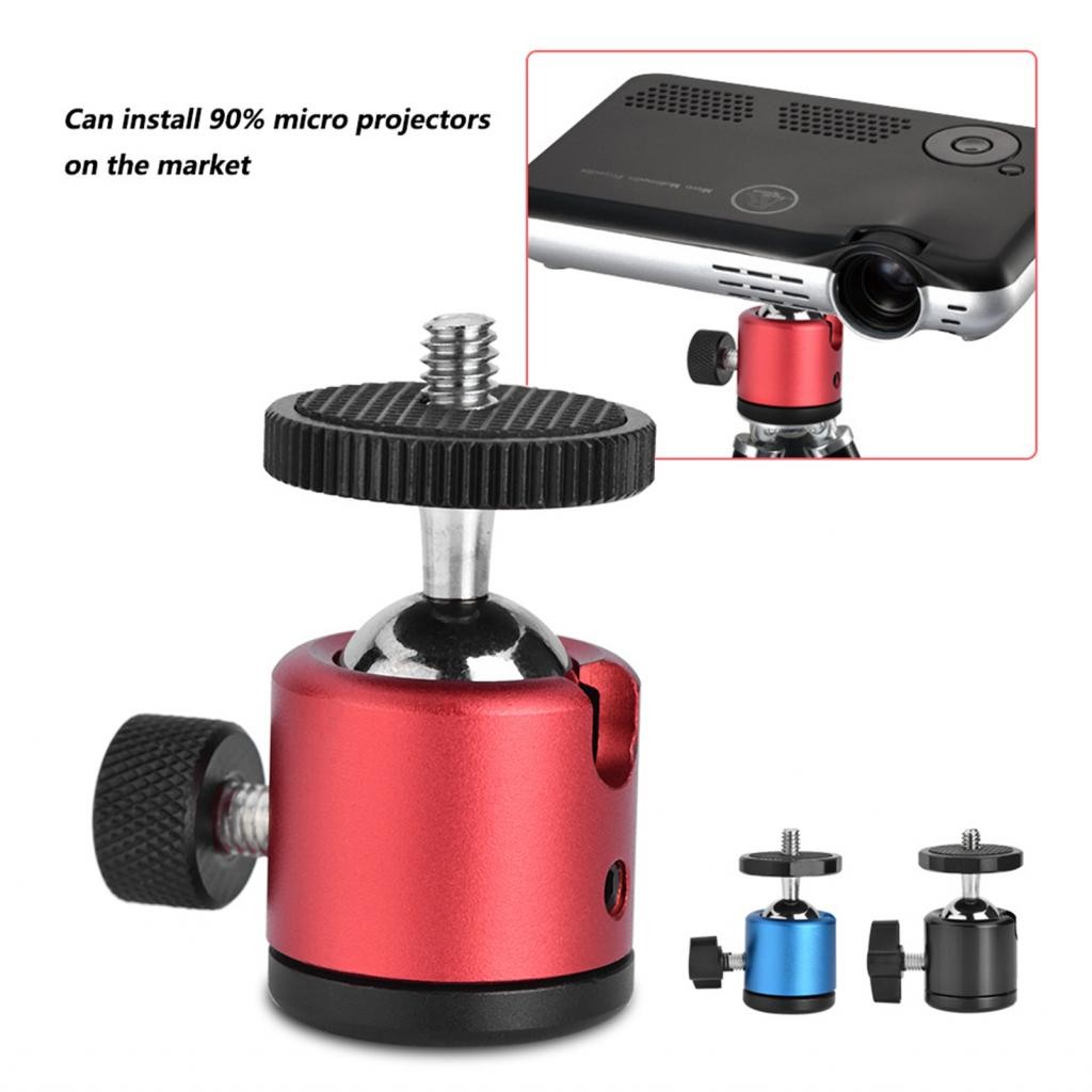 Andoer-th 360 Swivel Ball Head 1/4 Screw Moint สำหรับกล้อง DSLR กล้องขาตั้ง Ballhead Ballhead หัว