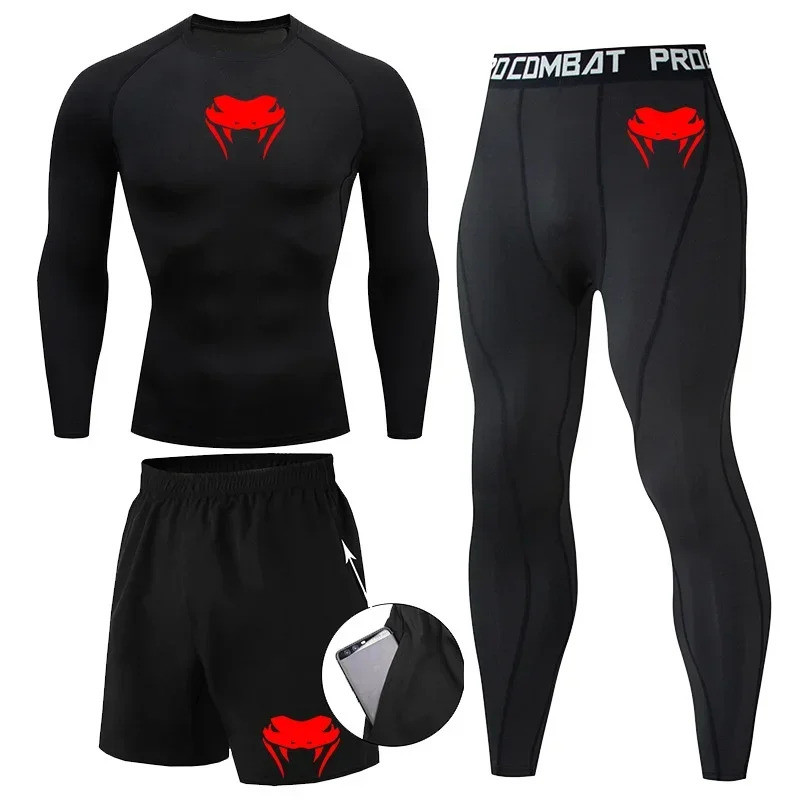 ใหม่ MMA เสื้อยืด กางเกงชุด Jiu jitsu Rashguard สำหรับผู้ชาย Bjj มวยไทย เสื้อแขนยาว Boxeo เครื่องแต่งกาย Gym rshirt เสื้อกางเกงขาสั้น