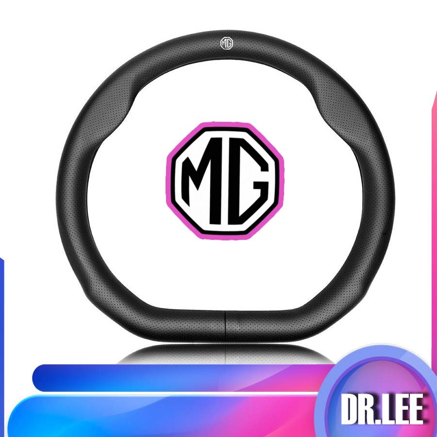 [พร้อม] MG4 EV หุ้มพวงมาลัยหนังบางเฉียบ MG ชุดตัวถังรถตกแต่งรถ MG ZS HS MG IM6 MG S5อะไหล่รถยนต์ MG3