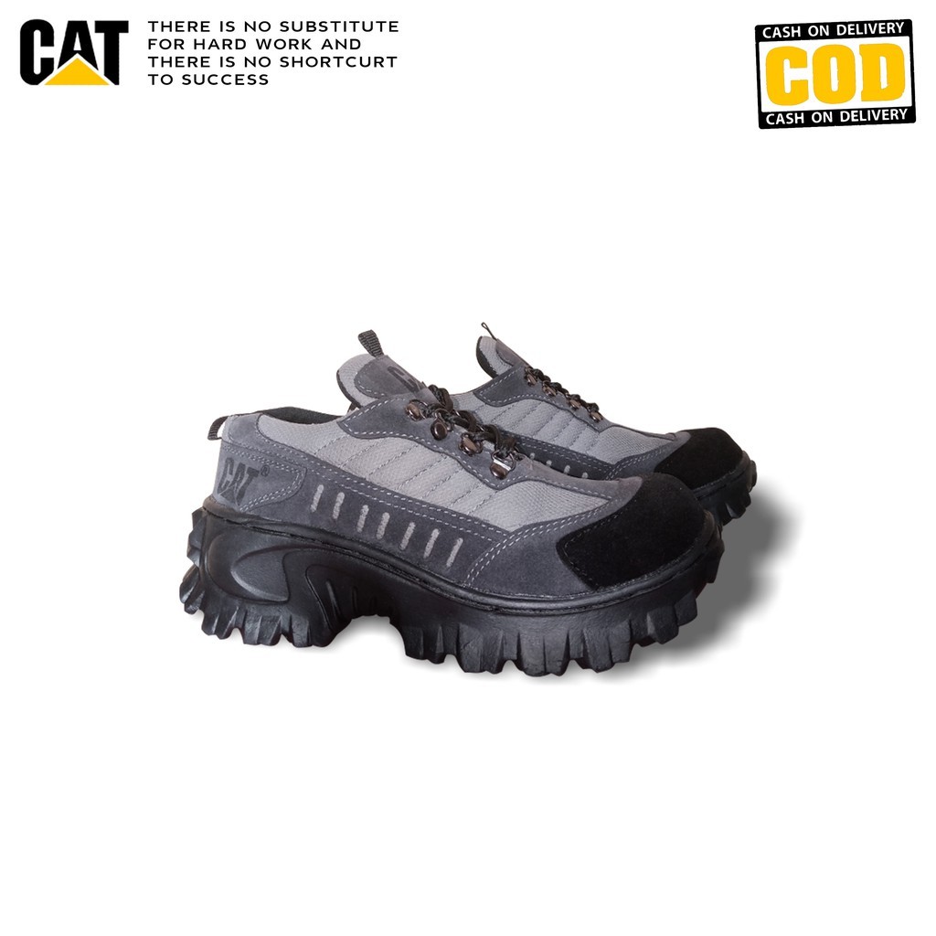 D9 รองเท้าความปลอดภัยของผู้ชาย CATERPILLAR ทํางานร่วมกับโครงการปลายเหล็ก