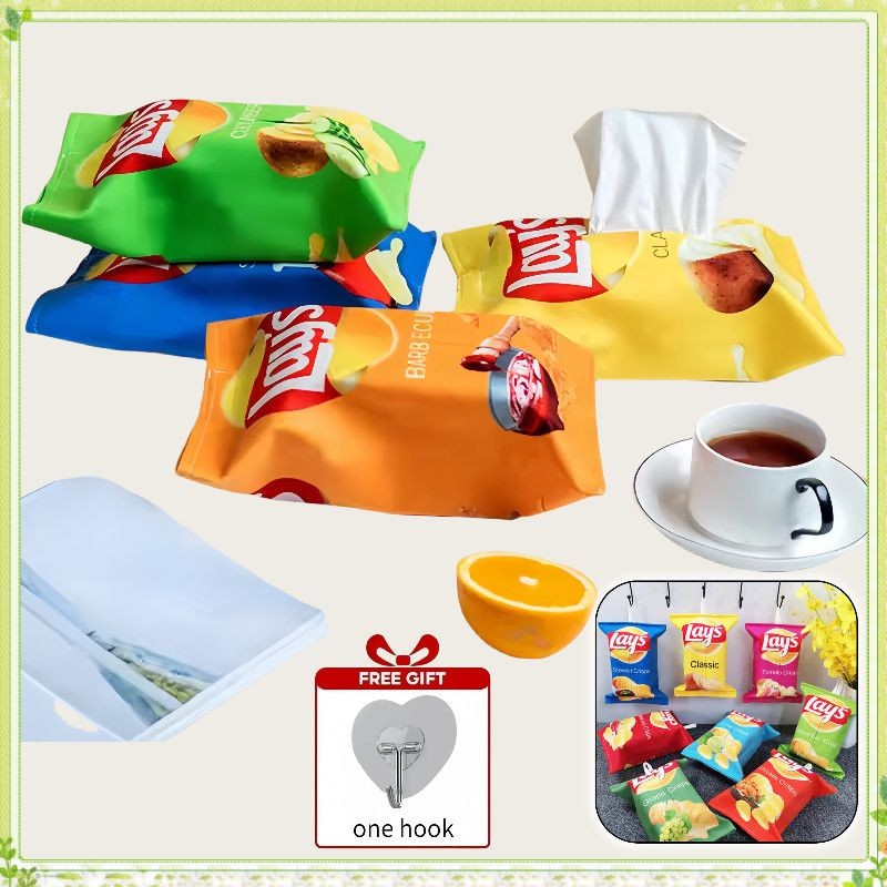 ✨✨youngtime 【ของขวัญ】กล่องกระดาษทิชชู่ห่อมันฝรั่งทอด กล่องผ้าเช็ดปากในครัว ถุงเก็บของในรถยนต์ youngtime✨✨