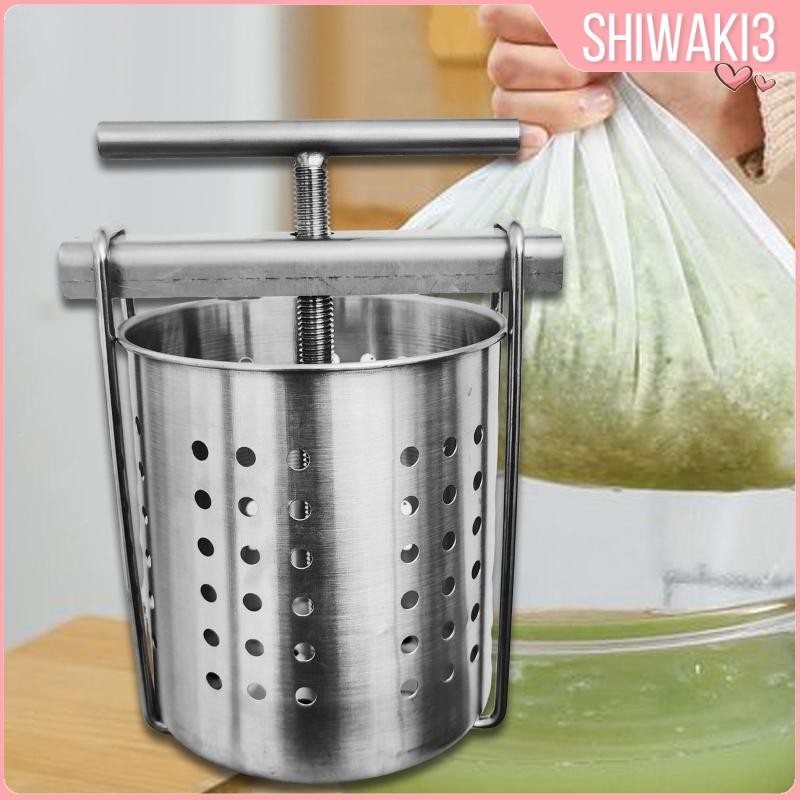 [ชิวากิ3] คู่มือคั้นน้ําผลไม้กดบาร์เรลน้ําผึ้งกดดูดฐานมั่นคงเครื่องมือในครัวเรือน304สแตนเลสสําหรับห้องครัวกลางแจ้งบ้าน - รูปที่ 7