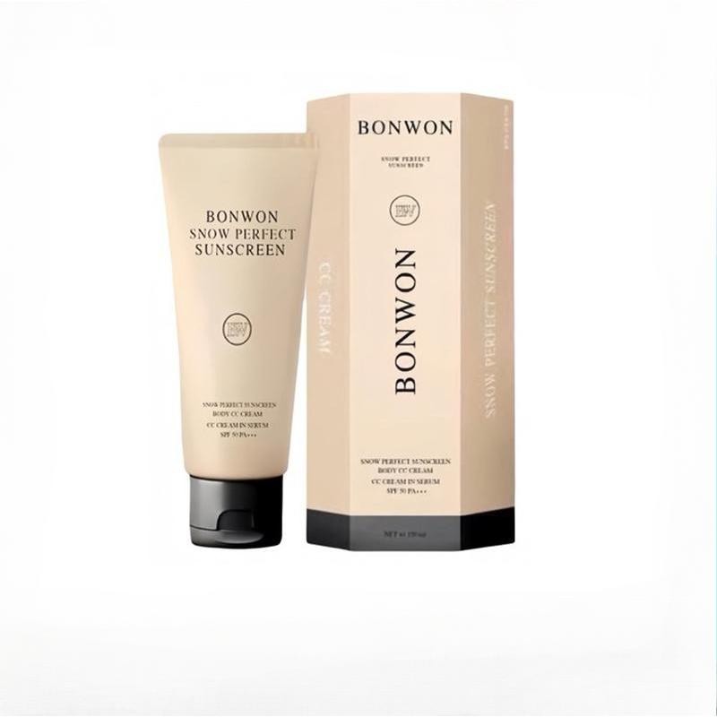 (ของแท้ มีไลฟ์ )กันแดดบอนวอน Bonwon Sunscreen Body CC Cream SPF 50 PA+++ บีบีทาผิว พอกผิว