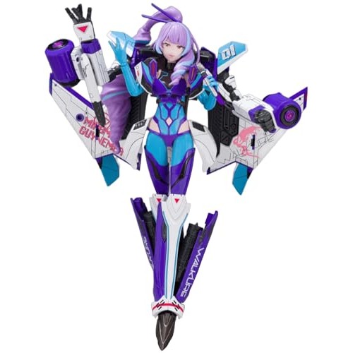 AOSHIMA VFG Macross Delta VF-31J Siegfried Mikumo Ginu Railly Approximately 150mm Tall Colored Plast