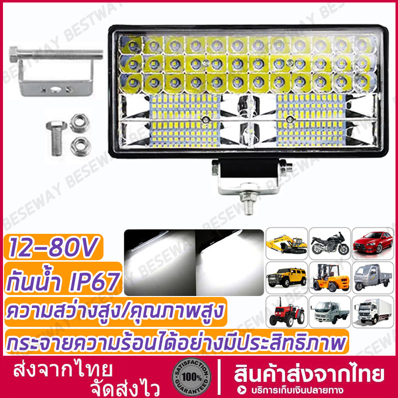 8 นิ้ว 300W LED 12V - 24V Spotlight,ไฟหน้ารถ,ไฟท้าย,ไฟตัดหมอก,Super LED,รถจักรยานยนต์,ATV,Off-Road