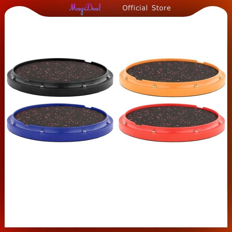 [MAGIDEAL] กลองใบ้กลองเงียบกลองสําหรับผู้เริ่มต้นตีกลองแผ่นตีในร่ม 12 นิ้วการฝึกอบรม Pad เริ่มต้นฝึก