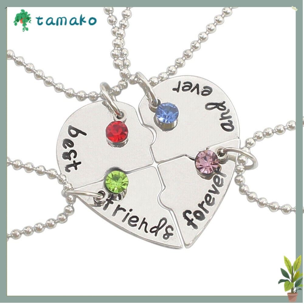 TAMAKO 4 Bff Friend Love Necklace สร้อยคอเพื่อนที่ดีที่สุด
