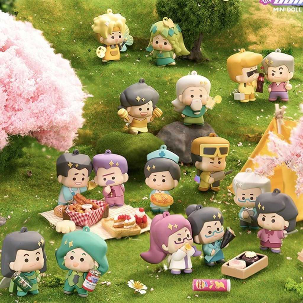 【Fast delivery】มินิ mbti พวงกุญแจ ของที่ระลึกmbti16 ตุ๊กตา การตกแต่ง จี้ยางนิ่ม