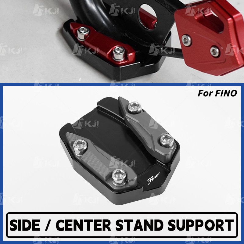 สําหรับ Yamaha MIO FINO 125/115 ขาตั้งด้านข้างรองเท้ารองรับเท้า Kickstand Enlarger Pad อุปกรณ์เสริมอะไหล่