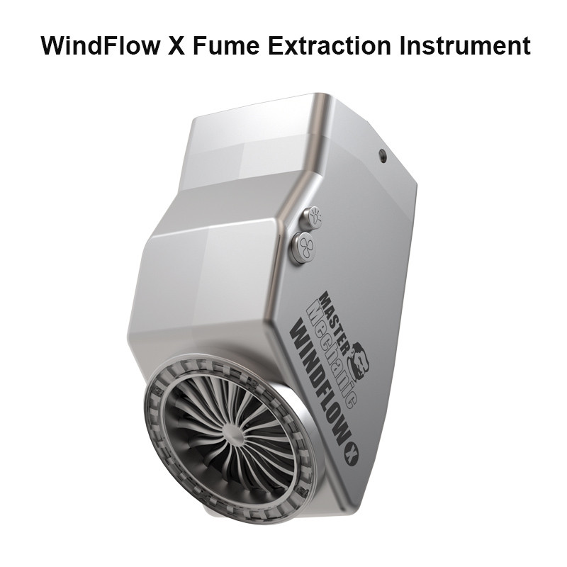 MECHANIC WindFlow X Fume สกัดเครื่องมือสําหรับกล้องจุลทรรศน์เมนบอร์ด PCB เชื่อมซ่อมพัดลมดูดอากาศควันเครื่องมือไอเสีย
