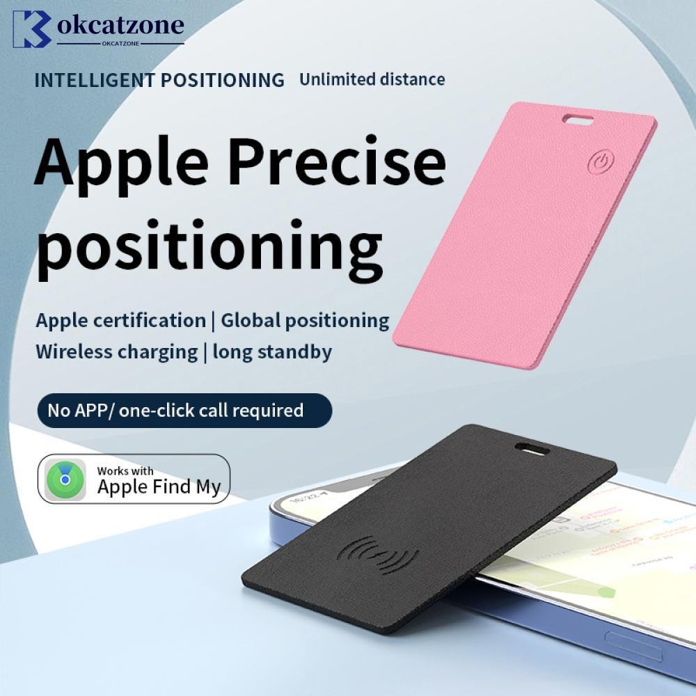 OKCATZONE Card-Type สมาร์ท Anti-Loss Bluetooth Locator กระเป๋าสตางค์สัตว์เลี้ยง Global Location Find