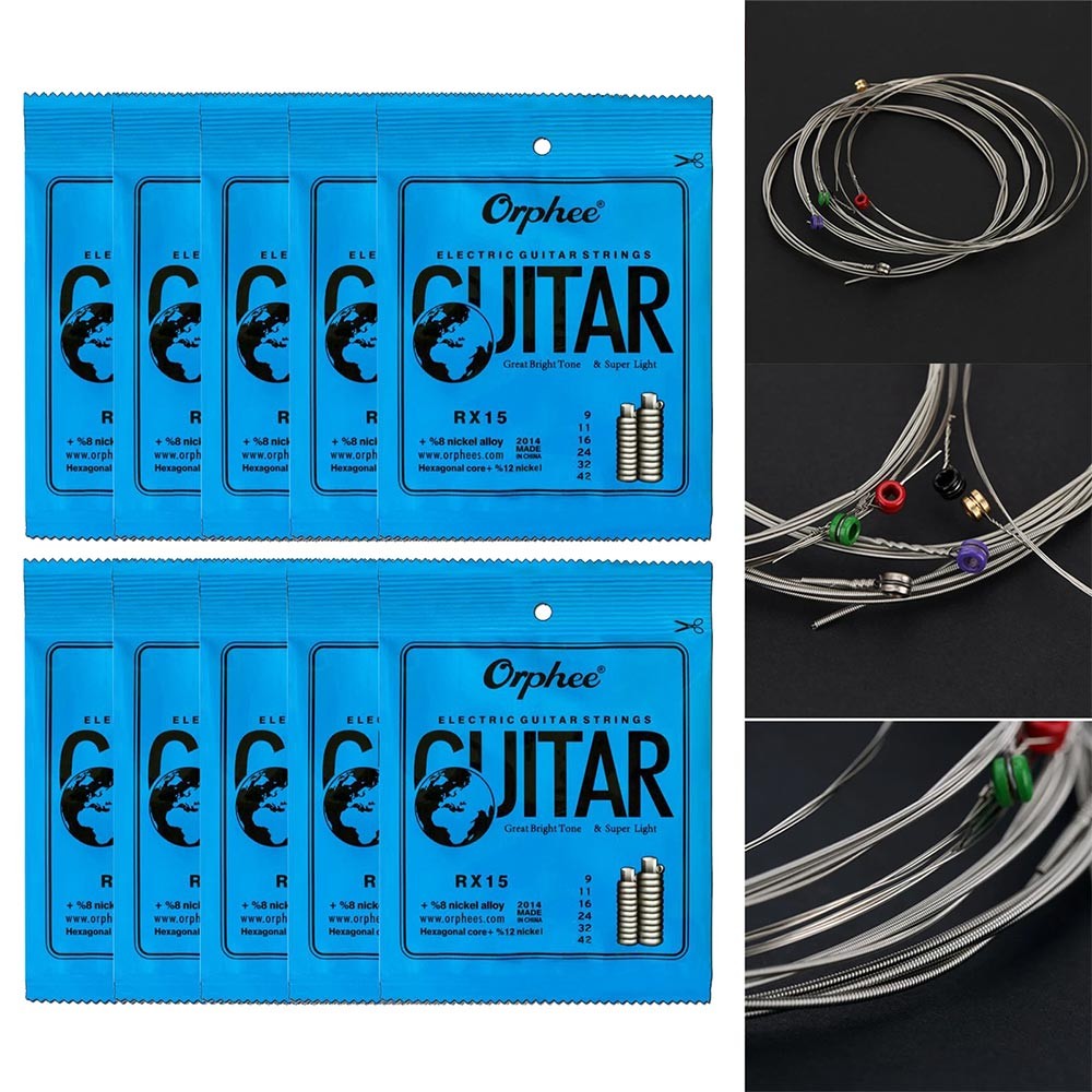 Orphee RX15 6pcs Electric Guitar String Set
