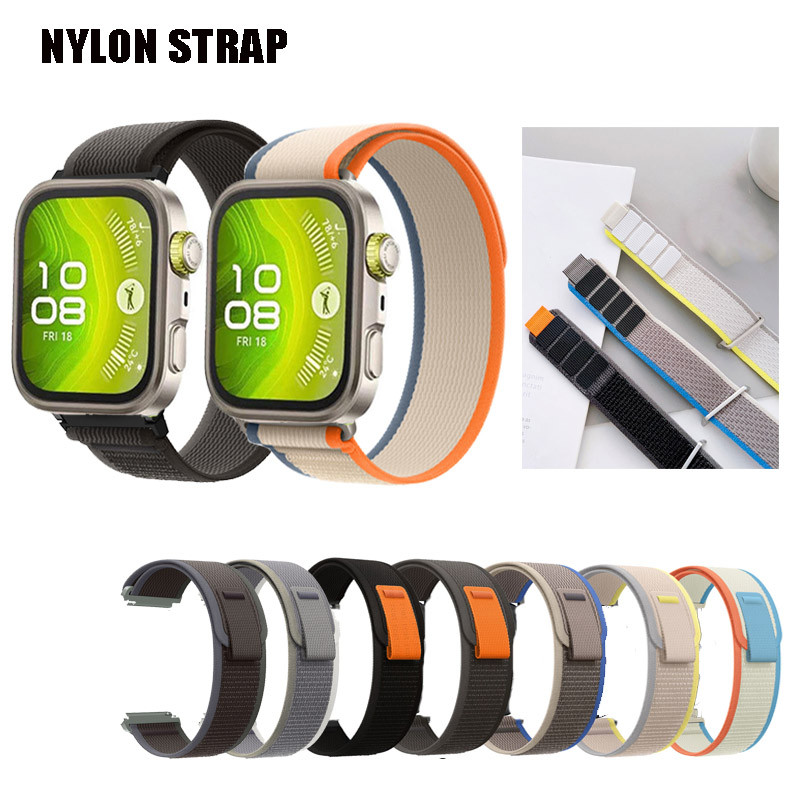 สายไนลอนแฟชั่นใหม่สําหรับ Huawei Watch Fit 4 / Fit4 Pro / Fit5 / Fit5 Pro