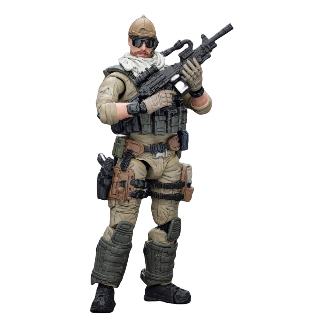 HiPlay JOYTOY US แอ็คชั่นฟิกเกอร์ Army Delta Assault Squad-Supportunner 1/18