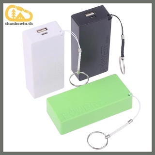 Thankswin 18650 Power Bank Charger Case 5V 1A DIY กล่องสําหรับโทรศัพท์ MP3 ชาร์จ th