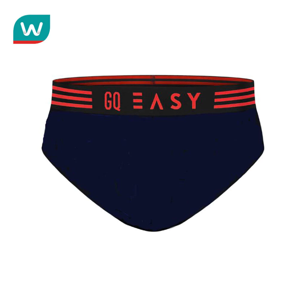 GQ จีคิว อีซี่ กางเกงในห่อไข่ รุ่น Brief สีกรม 1ชิ้น ขนาด L