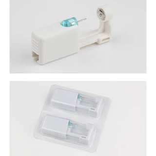 เจาะหู ที่เจาะหู เครื่องเจาะหู เจาะจมูก สไตล์เรียบๆ แบบใช้แล้วทิ้ง (พร้อมส่งจากไทย)
