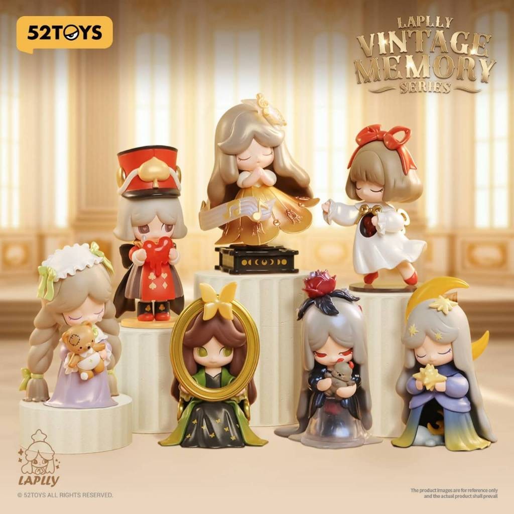 (พร้อมส่งจากไทย) 52toys LAPLLY Vintage Memory series เช็คการ์ด ไม่แกะตัว พร้อมส่ง น่ารัก