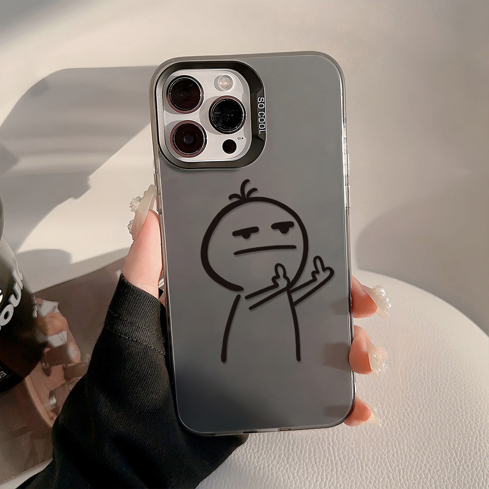 เคสโทรศัพท์ For iPhone 11 13 16 pro max Case iPhone 13 14 15 pro max 12 13 pro max 7 8 Plus XR XS Max สี IMD