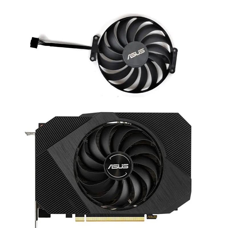 ASUS 95MM 6PIN T129215SU CF1010U12S RTX 3060 PHOENIX GPU พัดลม,สําหรับ ASUS GTX 1650RTX 3050 3060 PH